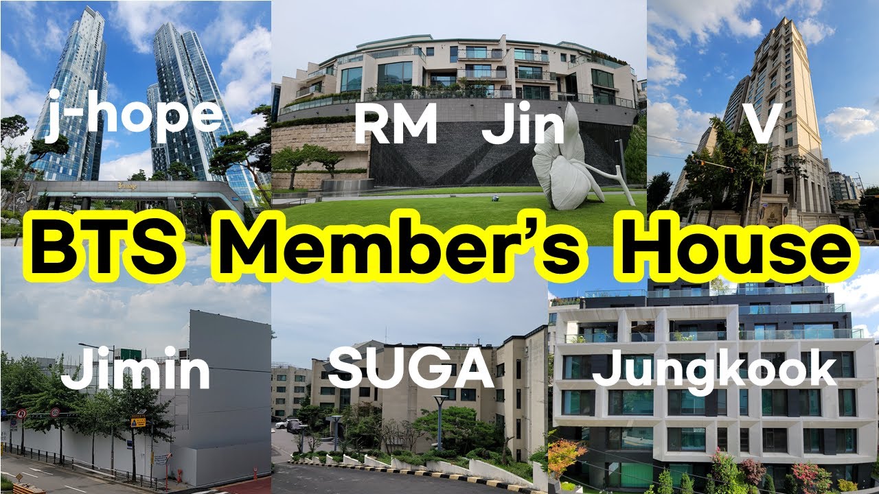 [YouBTS]Where is BTS? BTS  Member’s  House, BTS company's dorm, BTS' 10th Anniversary, June 13, 2023