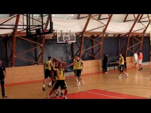 KK SAVA : KK EKO-SPORT zagrevanje