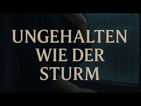 Ungehalten wie der Sturm