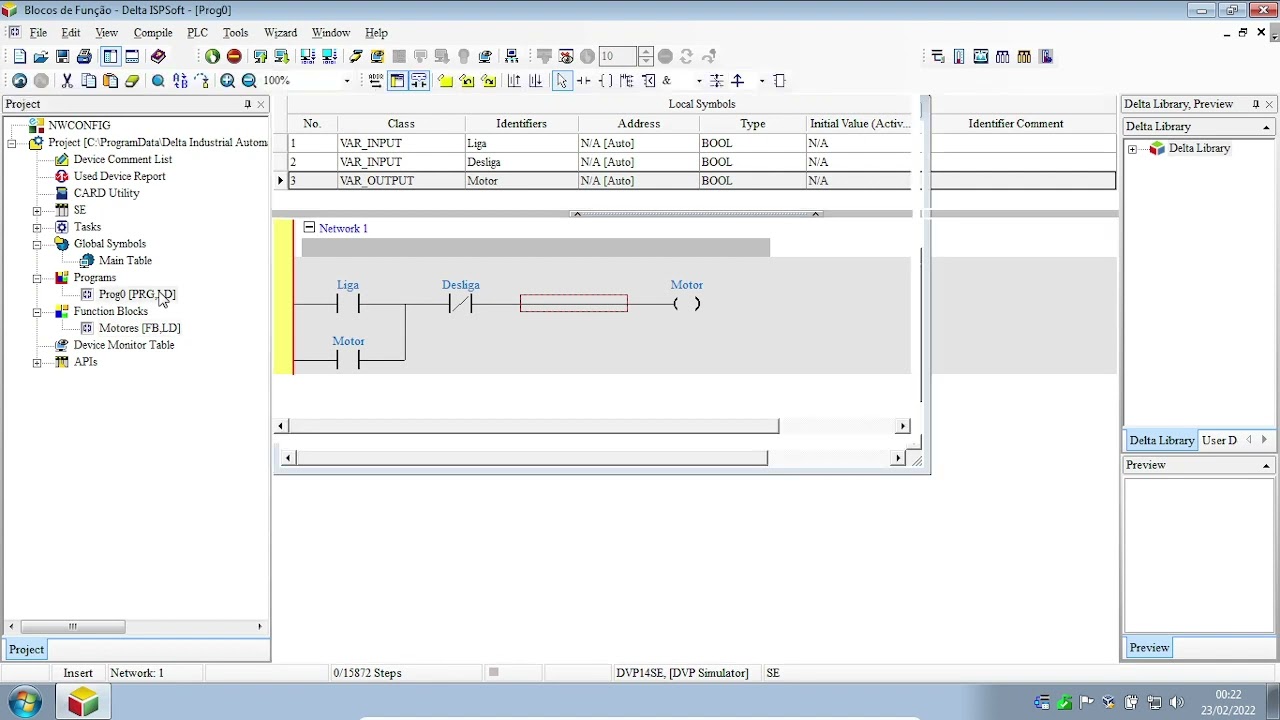 CLP Delta - Blocos de Função