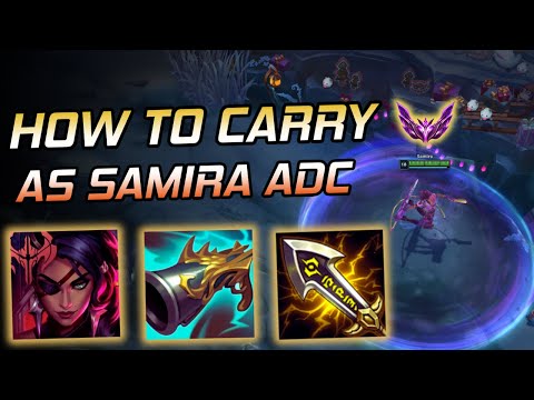 How to Actually Carry as Samira Bot — Full High Elo Breakdown (WITH PENTAKILL)