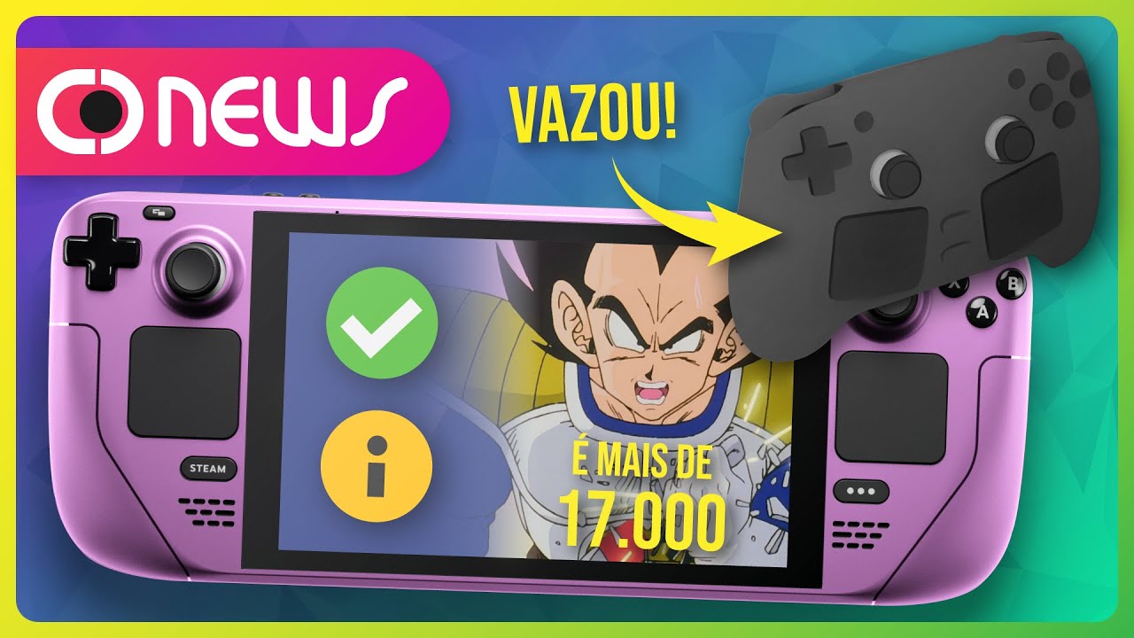 Steam Deck tem 17.000 Games JOGÁVEIS, VAZOU o Steam Controller 2 e PlaytronOS em Alfa 2