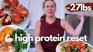 What I Eat in a Week | High Protein Meals After Vacation (Weight Loss Reset)