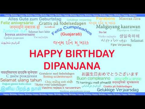 Dipanjana   Languages Idiomas - Happy Birthday