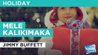 Mele Kalikimaka in the style of Jimmy Buffett | Karaoke with Lyrics