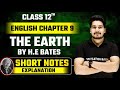 The Earth Explanation In Hindi English Class 12 Chapter 9 Short Notes Bihar Board