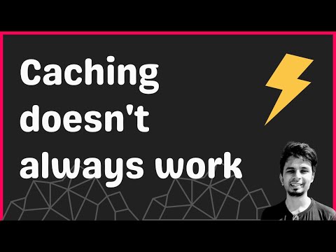 Why caching would not speed up Mark-and-Sweep GC?