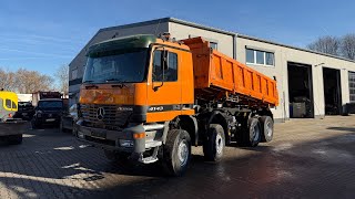 Cami&atilde;o basculante Mercedes-Benz Actros 4143 | Imagem 4 - Autoline