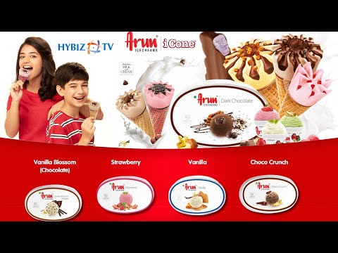 Different Flavours of Ice Creams || Arun Ice Creams ||  Hybiz tv