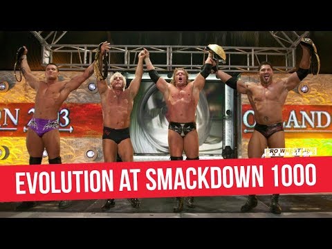 Evolution Will Reunite At WWE SmackDown 1000