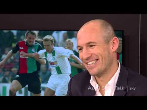 Arjen Robben über die Muskeln von Thomas Müller