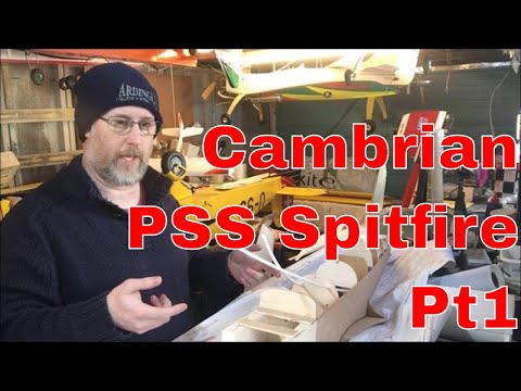 Cambrian Model Company PSS Spitfire 55" Pt1