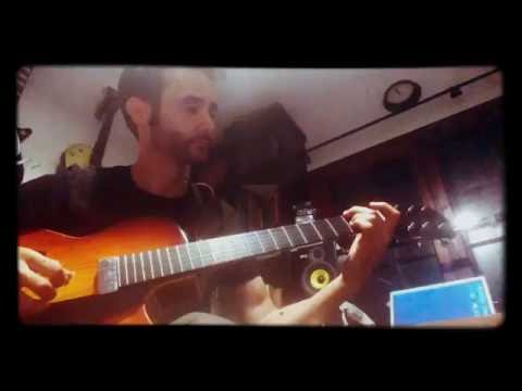 Biel Ballester plays a solo on Jazz guitar made by Pepe Mauriz