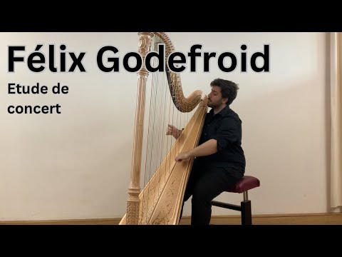 Félix Godefroid - Etude de concert // Maximilian Robin Treller // harp