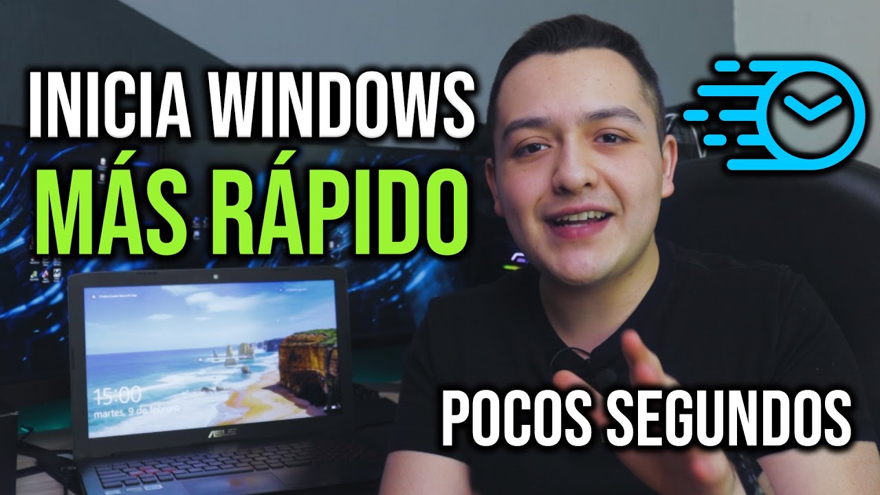 INICIA Windows más RÁPIDO en pocos segundos | PC o LAPTOP 2022