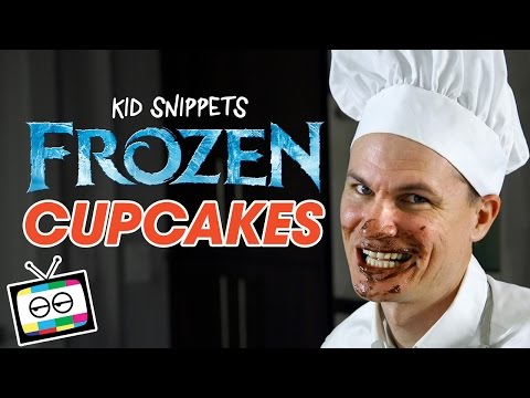 How To Make FROZEN Cupcakes - Kid Snippets