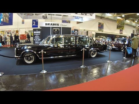 MERCEDES BENZ 600 PULLMAN W100 STRETCH LIMOUSINE 1967 !! BLACK COLOUR !! WALKAROUND