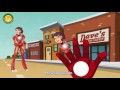 IRON MAN Finger Family Nursery Song For Kids