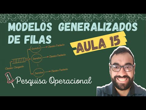 Pesquisa Operacional # 15 – Modelos generalizados de filas