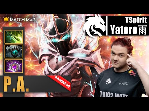 [RAMPAGE] Phantom Assassin Safelane | TSpirit.Yatoro | BAN PA IN 7.34 PLS! | 7.34 Gameplay Highlight