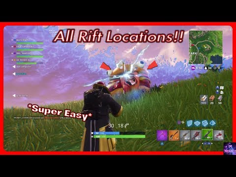 "Use Rift Portals" All Rift Locations!! *SUPER EASY* (Week 5 Challenges) | Fortnite Battle Royale