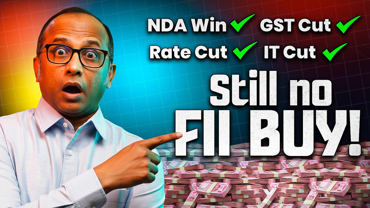 आखिर FIIs क्यों दुखी है? ₹3 lac Crore Sold in 21 months |  Market Prediction for tomorrow #bulltrack