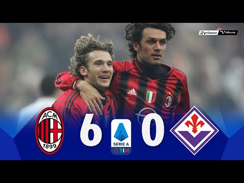 Milan 6 x 0 Fiorentina ● Serie A 04/05 Extended Goals & Highlights HD