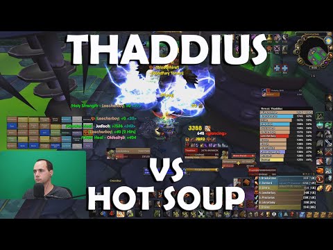 Thaddius Vs [HOT SOUP] | WoW Classic Naxxramas Boss Fight