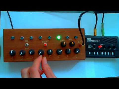 Monotron Drum Sequencer Mod