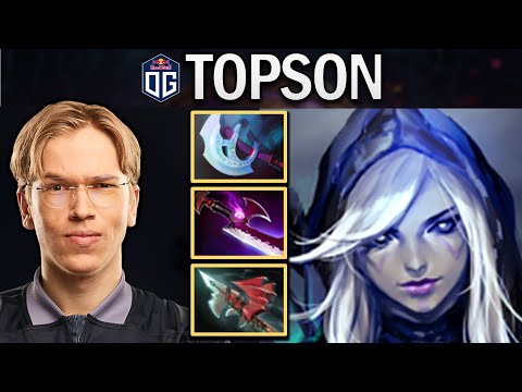 OG.TOPSON PRACTICING DROW RANGER FOR TI10 - DOTA 2 7.29 GAMEPLAY