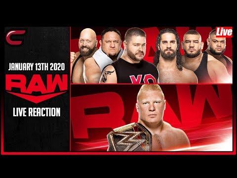 WWE RAW January 13th 2020 Live Stream: Live Reaction Conman167