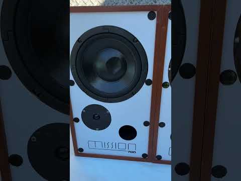 Pair Of Mission 700 Bookshelf Speakers Speaker System FREE SHIPPING image 15