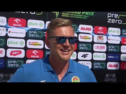 Bartłomiej Piekarczyk przed ćwierćfinałami kobiet PreZero Grand Prix PLS