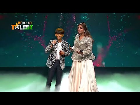 KRISH MONDA & SHREYA GHOSHALफट गया मंच II INDIA GOT TALENT II KRISH MONDAL II SHREYA GHOSHAL