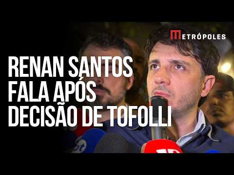 Íntegra: veja o que disse Renan Santos após ter a campanha restabelecida por Dias Toffoli