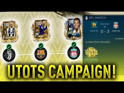 HOW TO WIN LIVERPOOL CAMPAIGN IN UTOTS | 115 OVR |Free Masters rewards and Prime Pele In fifa Mobile Video