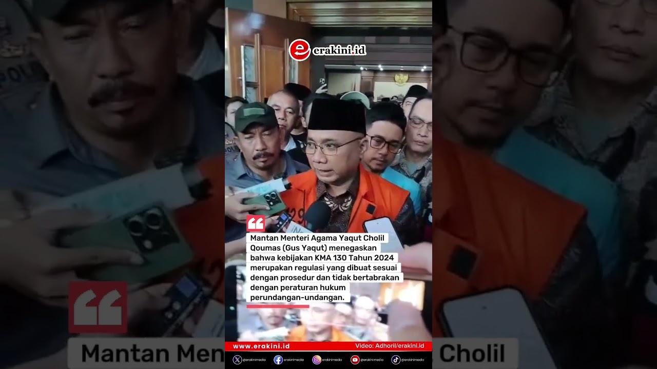 Gus Yaqut: Fakta Persidangan Tegaskan KMA soal Kuota Haji Tambahan 2024 Tak Bermasalah