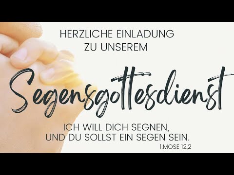 Segensgottesdienst | Einsegnung von Sergej Ruppel und Waldemar Janzen