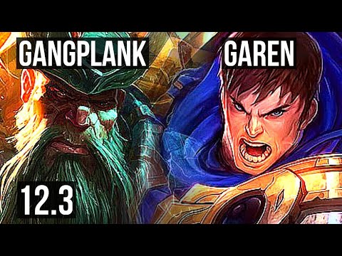 GP vs GAREN (TOP) | 900K mastery, 12/5/15, Dominating | EUW Diamond | 12.3