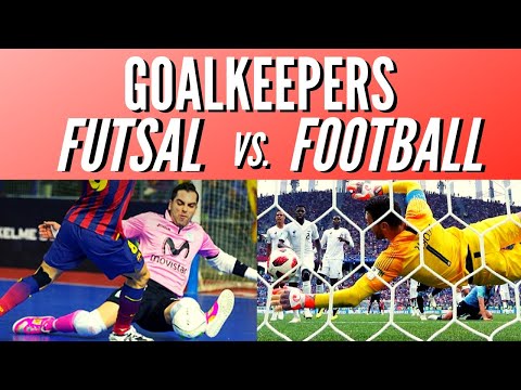 Futsal vs. Football Goalkeepers - Best Saves 2020 - Portero de Fútbol Sala vs Portero de Fútbol 11