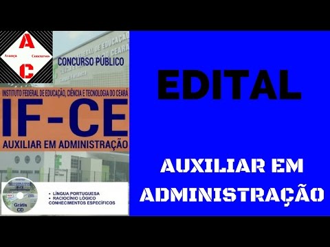 Apostila Concurso IF-CE 2016 - Auxiliar em Administração