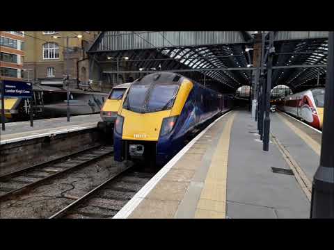 Rush Hour Trains at: London Kings Cross, ECML, 04/10/19