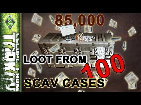 100 SCAV CASES - Escape from Tarkov