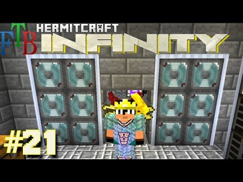 Minecraft Mods - FTB Infinity Ep. 21 - Moving Day !!! ( HermitCraft Modded Minecraft )