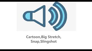 Cartoon,Big Stretch,Snap,Slingshot