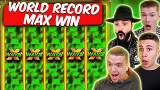 xWAYS HOARDER MAX WIN: Top 5 World Record Wins (Ayzee, Classybeef, Roshtein)