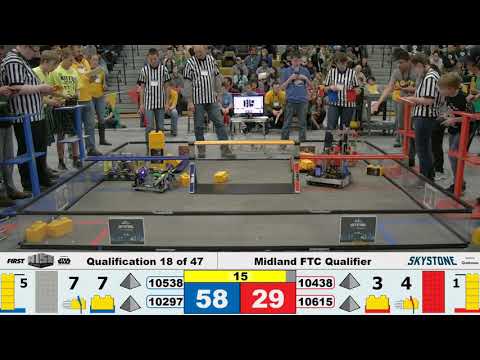 Midland FTC Qualifier 2019 - Qualification Match 18