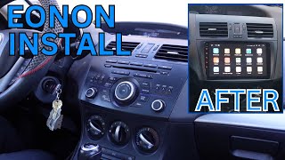 Eonon Stereo Installation - Mazda 3