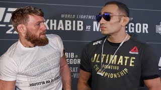 МЕЖДУ КОНОРОМ МАКГРЕГОРОМ И ТОНИ ФЕРГЮСОНОМ ПРОИЗОШЛА СТЫЧКА ПЕРЕД UFC 229 ПО СЛОВАМ ТРЕНЕРА!