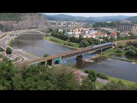 Railways in Ústí nad Labem, Czechia - 20 June, 2019